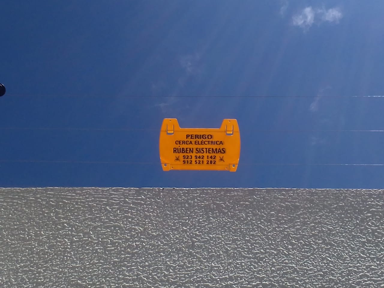 Instalação de Cerca Eléctrica 10 ml