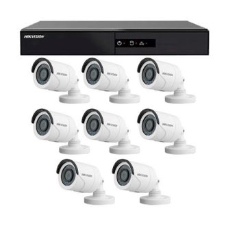 Instalação de Kit Vídeo-Vigilância 8 CAM